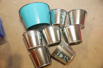 LOT 221 - METAL CONTAINERS
