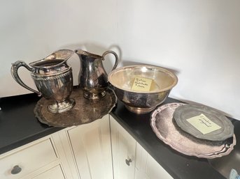 18 - SILVERPLATE AND MORE, NICE ANTIQUES
