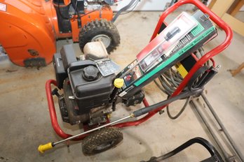 LOT 278 - PRESSURE WASHER - GAS POWERED WITH EXTRAS (MAY NEED TINKERING?)