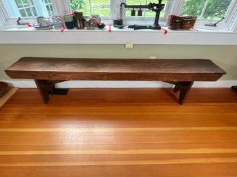 42 - AMAZING ANTIQUE BENCH, MUST SEE!
