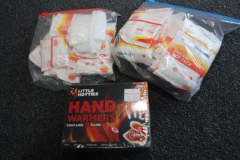 LOT 99 - HOT PACKS AND HAND WARMERS