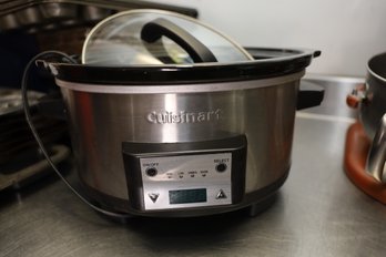 4 - CUISINART CROCK POT