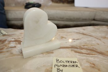 LOT 61 - BOLTERRA ALABASTER BY DUCCESCHI (ITALY)