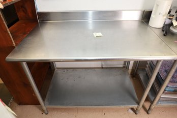 10 - STAINLESS STEEL TABLE