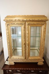 LOT 79 - ORNATE VINTAGE CABINET FOR DISPLAYING - NICE!