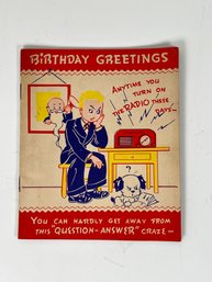 15 - BIRTHDAY GREETINGS BOOK WITH FUNNY JOKES