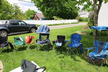 LOT 65 - OUTDOOR CHAIRS - CAMPING CHAIRS - VERY NICE, AND EXPENSIVE NEW!