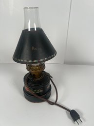 146 - HAND PAINTED LAMP