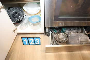 LOT 123 - ALL ITEMS SHOWN - (OVEN NOT INCLUDED)