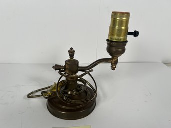 160 - VINTAGE BRASS LAMP