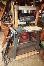 LOT 96 - RIGID  PLANER ON ROLLING TABLE AND SIDE ROLLER