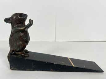 177 - EARLY MOUSE DOORSTOP