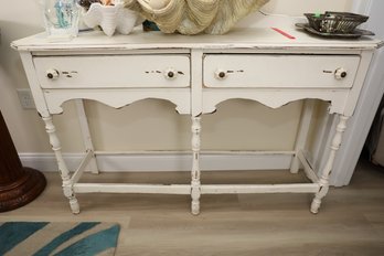 LOT 169 - REALLY NICE WHITE WEATHERED LOOK SIDEBOARD