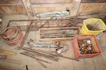 LOT 121 - HUGE LOT OF COPPER!! ATTENTION SCRAPPERS!