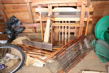LOT 130 - VERY OLD LOOM - AS SHOWN