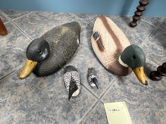 226 - DUCK DECOYS, LOONS