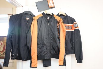 LOT 4 - HARLEY DAVIDSON JACKETS X3