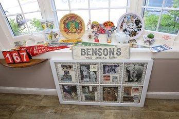 167 - AMAZING LOT OF VINTAGE BENSONS WILD ANIMAL FARM RELATED ITEMS AND MORE!