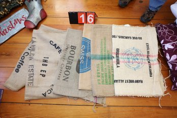 LOT 16 - VINTAGE GRAIN BAGS