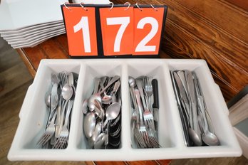 172 - UTENSILS AND TRAY