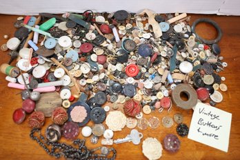 LOT 235 - VINTAGE BUTTONS AND MORE