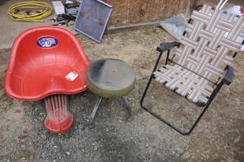 LOT 78 - CHAIRS (3)
