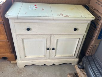 156 - STANLEY WHITE SIDEBOARD