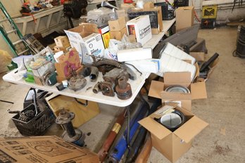 LOT 117 - MASSIVE LOT OF INTERNATION TRUCK PARTS AND MORE! RESELLERS TAKE NOTICE AS WELL! ABOVE AND UNDER TABL