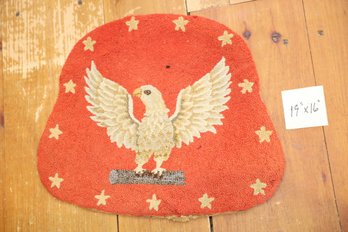 LOT 325 - EARLY HAND MADE EAGLE CHAIR/SEAT COVER