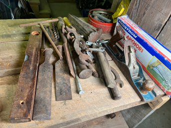 203 - ANTIQUE TOOLS AND MORE