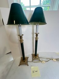 333 - TWO VINTAGE VERY NICE DESK LAMPS
