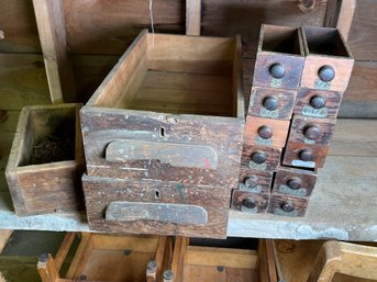 234 - ANTIQUE DRAWERS