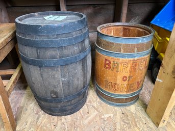 236 - VINTAGE BARRELS