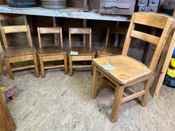 237 - MINI CHAIR AND SMALL CHAIR, VINTAGE