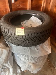 387 - GOODYEAR ULTRA GRIP WINTER TIRES, 22560R17, AMAZING CONDITON! WAS ON SUBARU OUTBACK