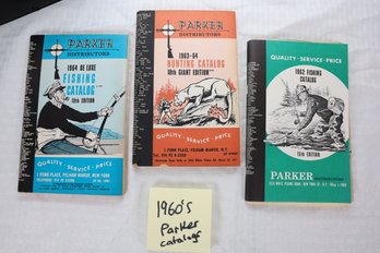 LOT 1 - 1960'S PARKERS CATALOGS