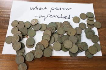 LOT 55 - UNSEARCHED WHEAT PENNIES