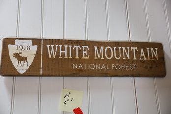 LOT 56 - WHITE MOUTAIN NATION FOREST, SIGN
