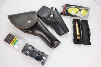 LOT 88 - VINTAGE HOLSTERS AND MORE
