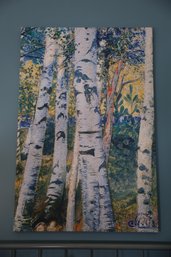 LOT 297 - WALL HANGING , LARGE, ART DECOR