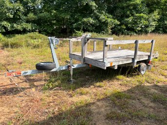 9 - TRAILER, MOUNTED TO BOAT TRAILER