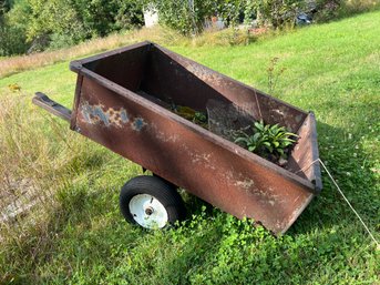 12 - METAL GARDEN CART