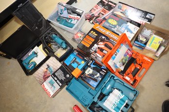 LOT 46 - MANY NEW AND LIKE NEW TOOLS!