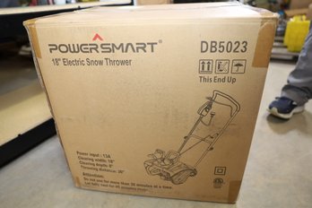 LOT 48 - 18' ELECTRIC SNOW THROWER SEALED IN BOX