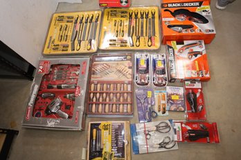 LOT 50 - MANY NEW TOOLS SEALED IN RETAIL PACKAGING!