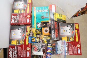 LOT 58 - LASER LEVEL RELATED LOT - NEW IN RETAIL PACKAGING!