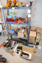 LOT 68 - ALL THE ITEMS SHOWN -  TOWING RELATED AND MORE!  RACK IS INCLUDED