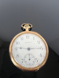 LOT 46 - 14k GOLD POCKET WATCH