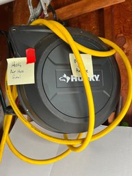 73 - HUSKY AIR HOSE REEL, BUYER TO REMOVE