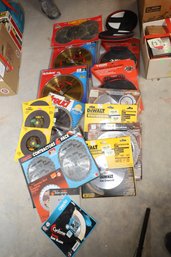 LOT 108 - MANY NEW SAW BLADES - VERY EXPENSIVE BLADES!
